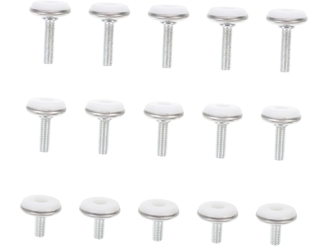 Artibetter Conjunto De 30 Protetores Pés Ajustáveis Para Mesas E Cadeiras, Com Parafusos De Nivelamento Para Proteção Do