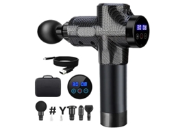 Massageador Facial Portátil com Pistola de Massagem para Tecidos Profundos MDUG