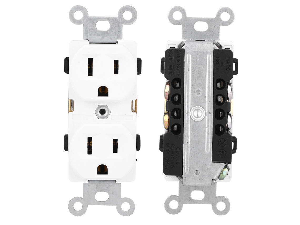 Laxiscreed Soquete De 2 Pinos 15a Alta Corrente - Ideal Para Aparelhos De Grande Potência