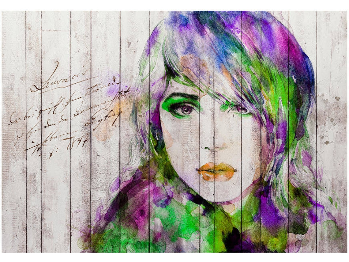 Papel de Parede ARTGEIST Watercolour Portrait (350x245 cm)