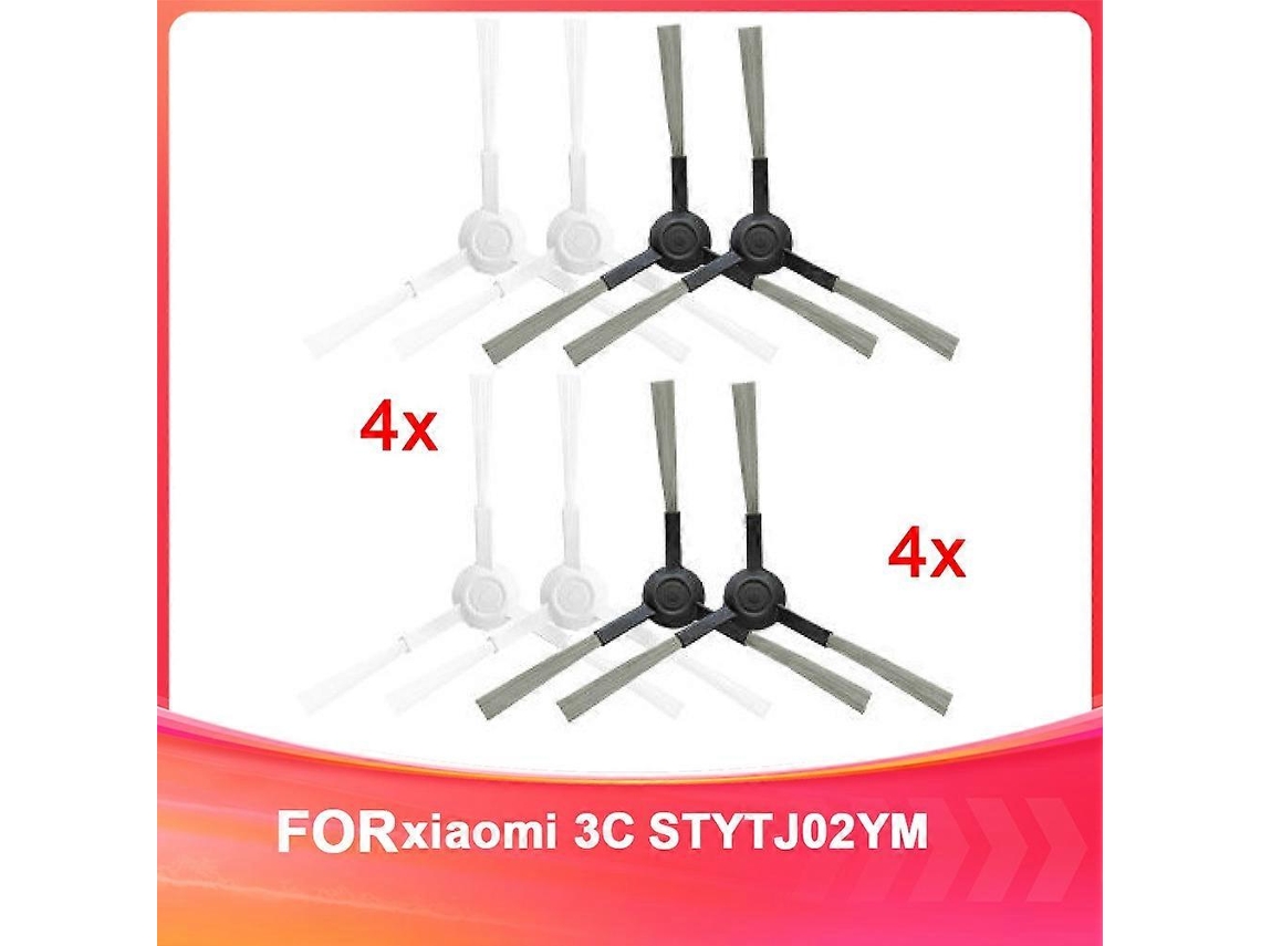 Adequado Para Varredoras E Esfregões. Acessórios 3c Stytj02ym. Escova Lateral De Substituição Para Varredora. Consumíveis De Substituição._ptg