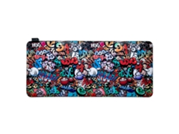Mousepad Com Iluminação Rgb Graffiti Aquaforge