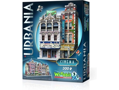 Puzzle 3D WREBBIT Cinema (Idade Mínima: 12 - 300 Peças)