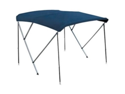 Bimini 3 Arcos Toldo Prateado 150 / 170 Cmoceansouth