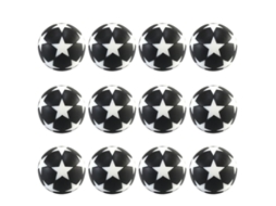 12pcs Bolas De Futebol De Mesa Allinless