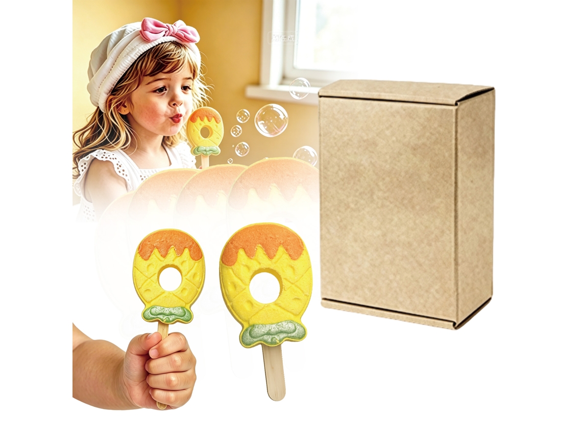 Abacaxi Lollipop Amz Gentle Care Banho Bomba