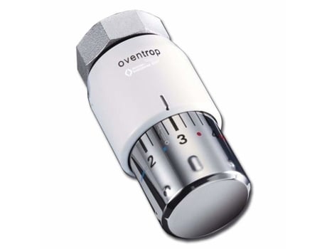 Cabeça Termostática com Bulbo de Líquido OVENTROP Ref. 101206 Fácil de Instalar e Usar Cinza