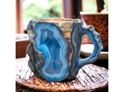 Xícaras De Café Cristal Mineral Natural Coloridas Aquaforge