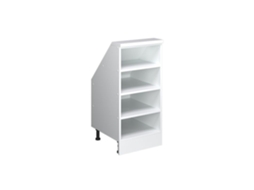 VICCO Escada Embaixo Móvel 40cm com 4 Compartimentos Branco