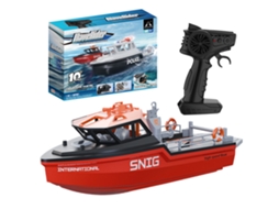 Barco Rc Sem Escovas Ty Xin Tx694 Rtr 2.4g Vermelho, À Prova De Água, Para Resgate, Com Comando, Veículos De Alta Velocidade, Brinquedo De Modelo.