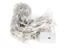 Luzes Rede Led 444led Ip Água 8 Modos Festas Casamentos Rgb S/MARCA