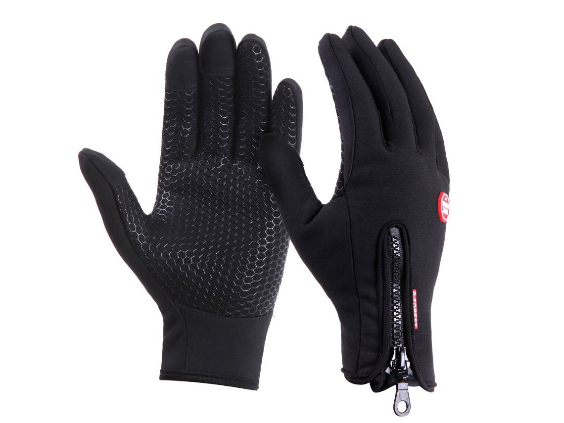 Luvas De Inverno Cotop Para Homens, Luvas Esportivas Unissex À Prova De Vento Com Aquaforge