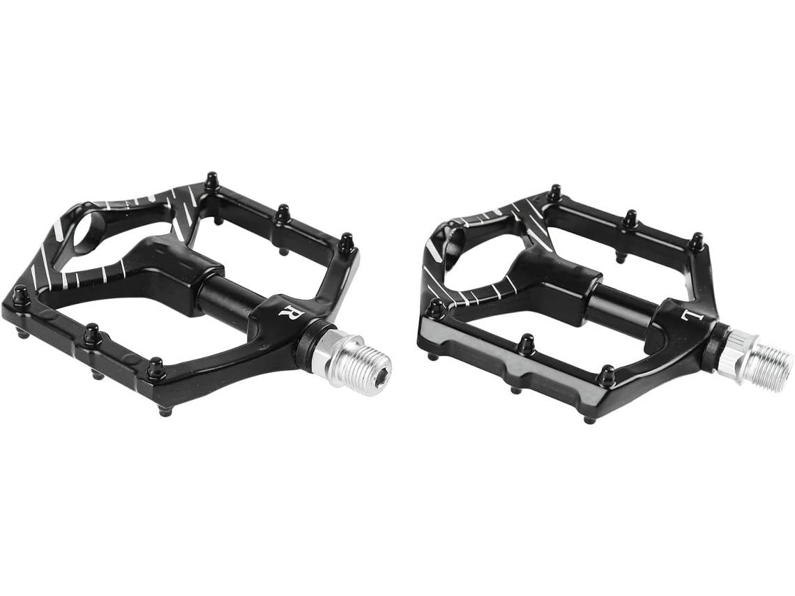 Pedais de Plataforma Longa para Bicicleta, 2 Universais, Liga