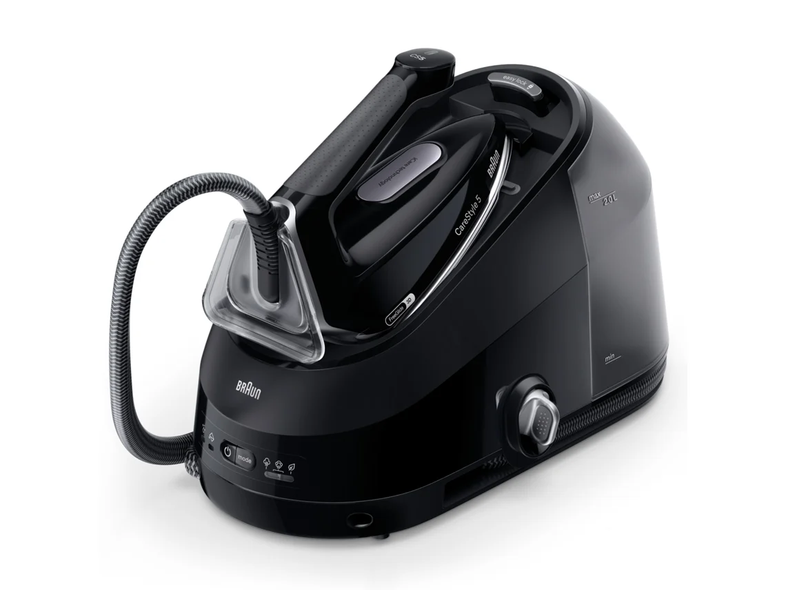 Ferro com Caldeira BRAUN CareStyle 5 IS5249BK (Pressão 7.5 bar - Jato vapor 510 g/min)