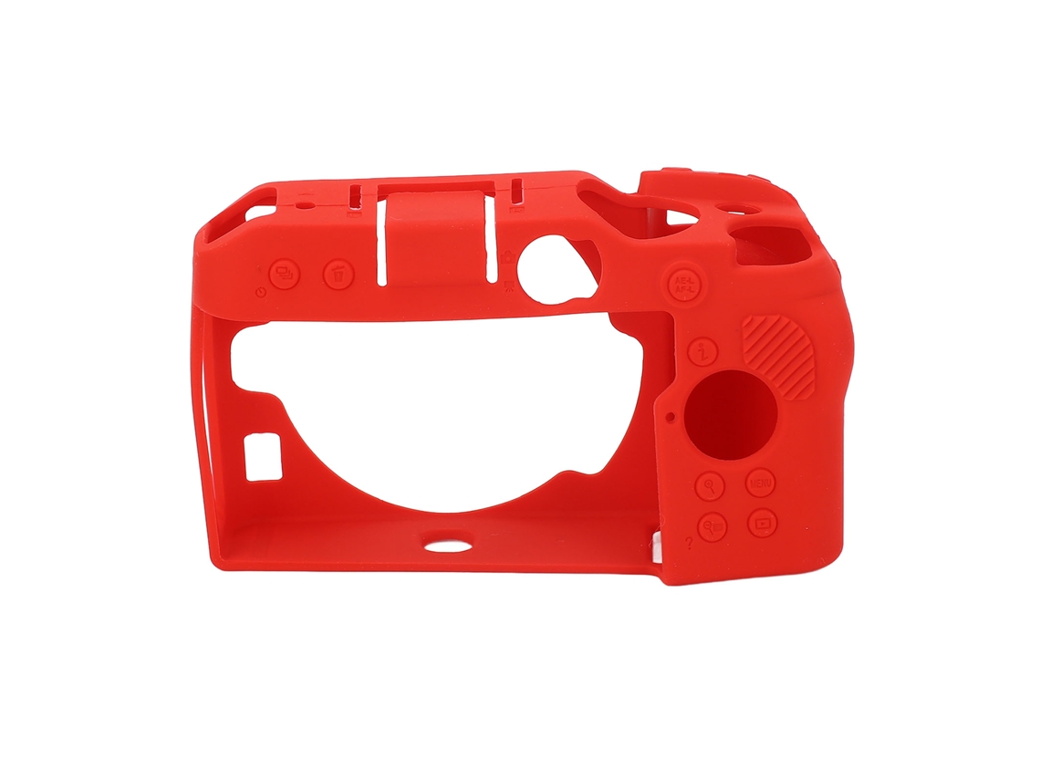 Camera Case Drop Proof Anti Scratch Soft Silicone Camera Protective Cover For Z30 Red LAXISCREED
