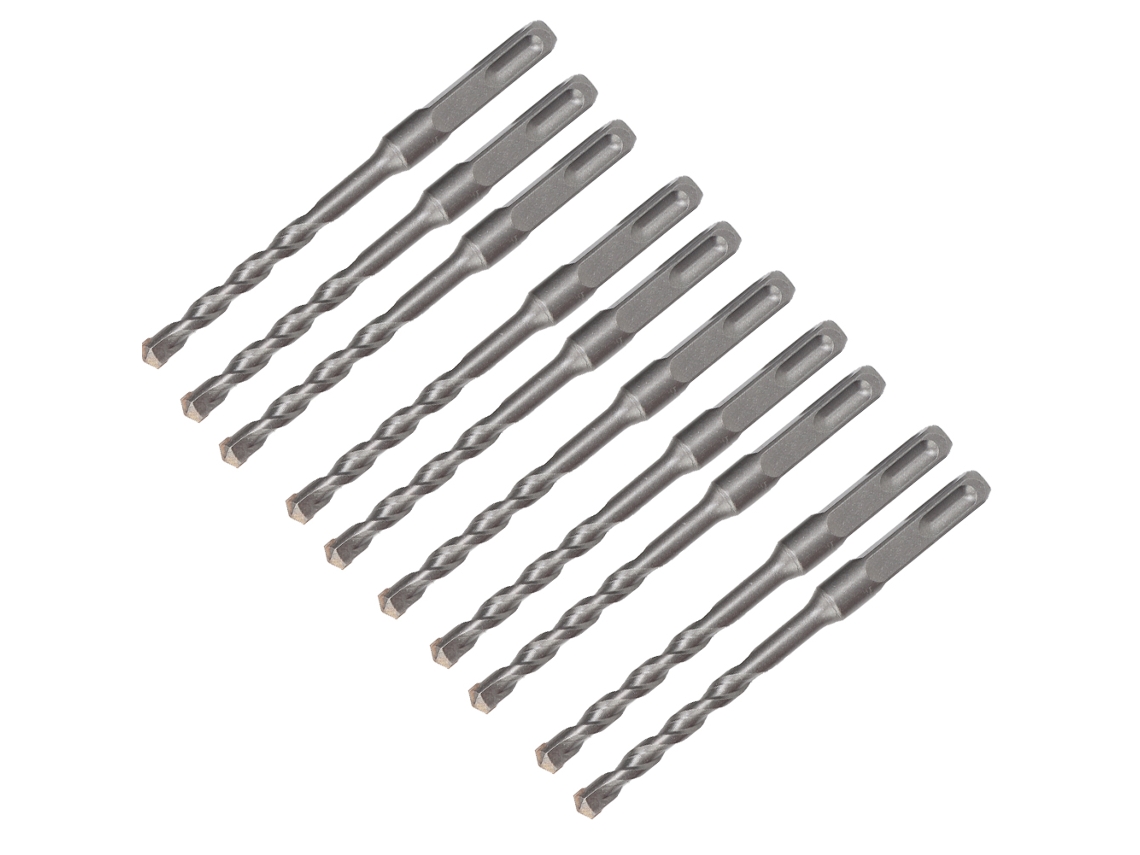 Conjunto De Brocas Para Martelo Elétrico Laxiscreed Para Betão, Pega Quadrada, Compatível Com 8x150mm