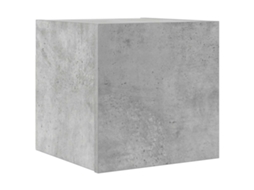 Móvel TV Parede 30,5x30x30 Cm Cinzento Cimento MAISON EXCLUSIVE