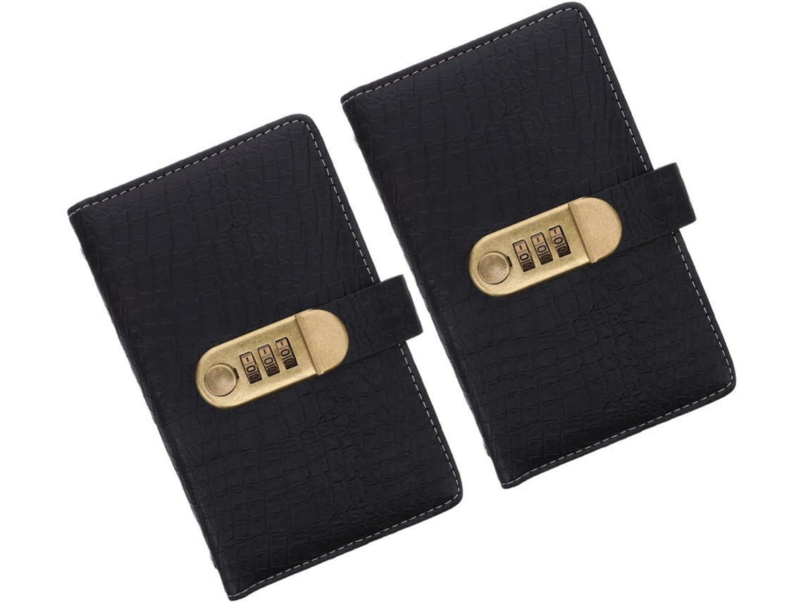 Callaron Pasta Com 2 Unidades E Fecho Caderno De Poupança 100 Envelopes, Resistente À Água E Portátil, Ideal