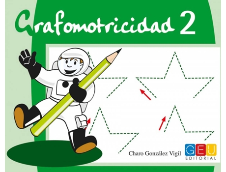 Livro Grafomotricidad 2 de Rosario María González Vigil (Espanhol)