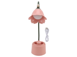 Luminária de Mesa Usb 5v 3w com Design de Flores e Pássaros CHABERLU