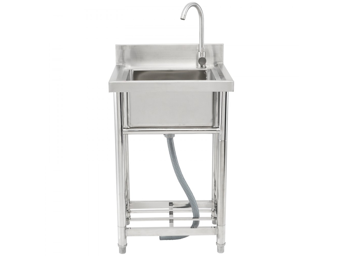 Conjunto De Lava Louça Em Aço Inox Para Cozinhas Profissionais E Exteriores Tekmaquinas