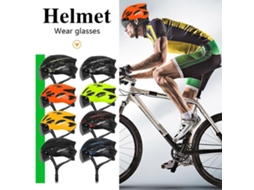 Capacete Unissex com Óculos Magnéticos, Viseira Solar, Ajustável TAISHENGDA