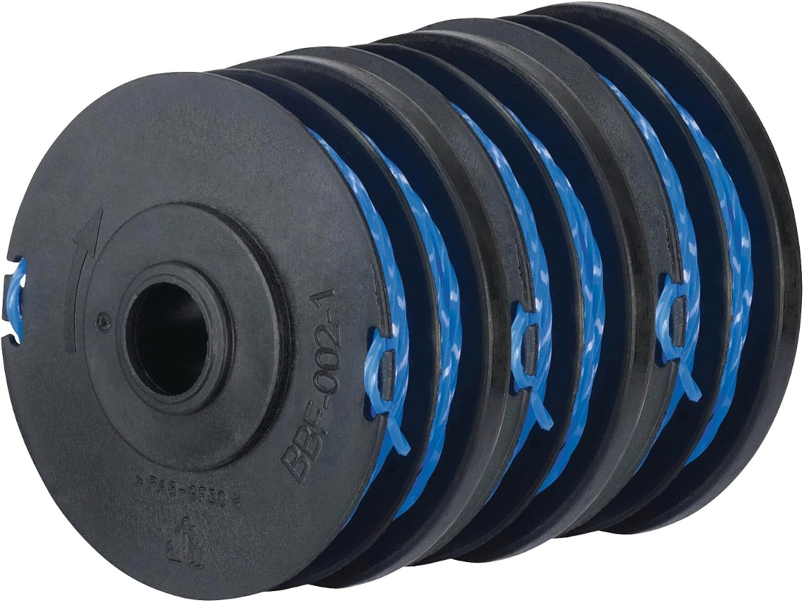 Lote De 3 Bobinas De Fio De Dupla Torção Ø 165 Mm (31 M) Rac123, Para Uso Em Jardinagem Doméstica, Manutenção E Trabalhos Exteriores