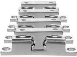 Collbath Conjunto De 4-travas Escotilha Marinha Em Aço Inoxidável Com Sistema Abertura Por Pressão Para Armários