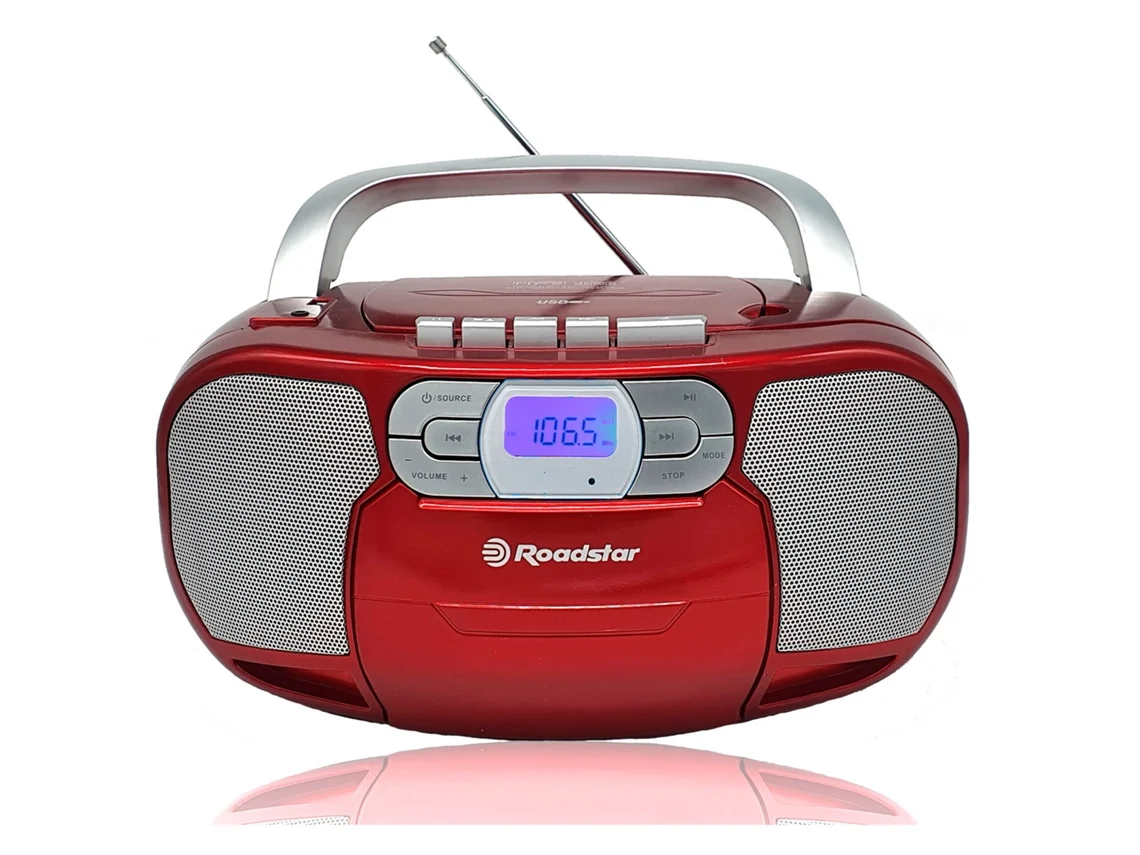 Rádio Boombox CD Roadstar RCR-4635UMPRD