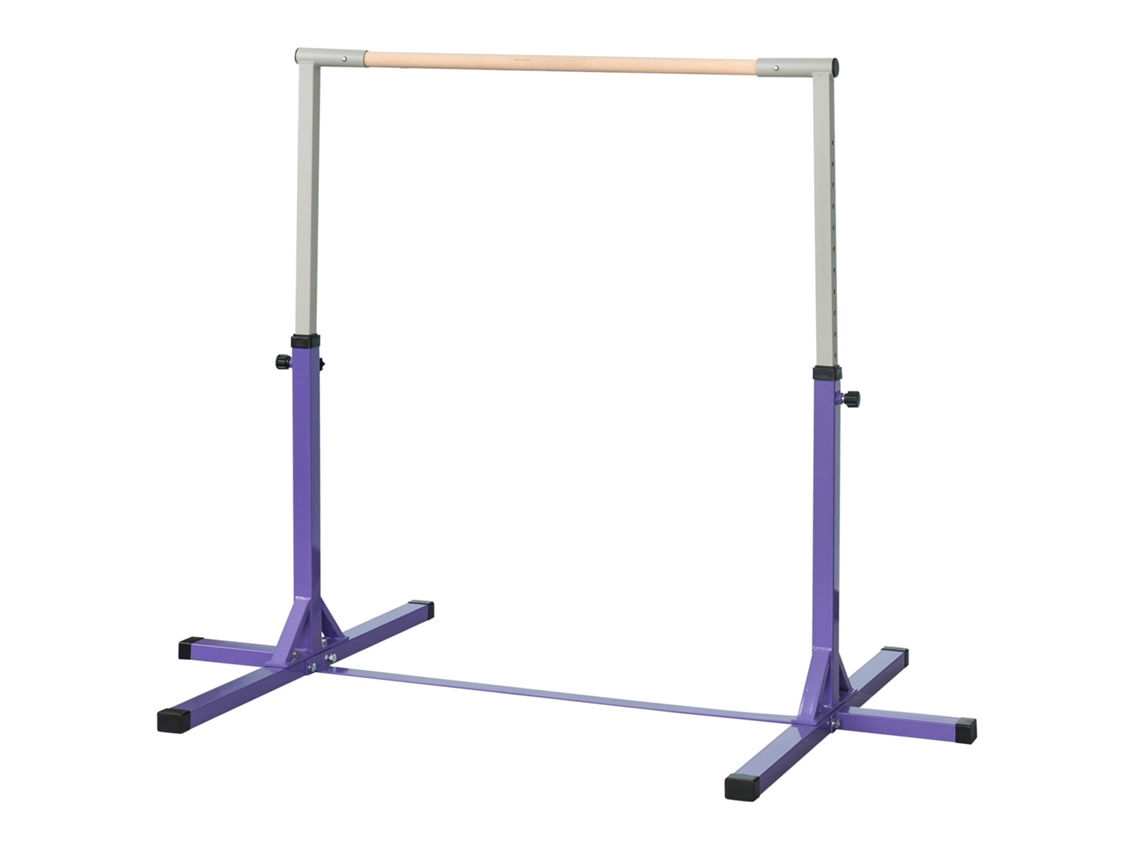 Barra de Ginástica Crianças Ajustável 92 150 Cm (barra Horizontal Ginástica Roxa, 194x121x150 Cm)