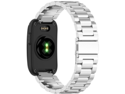 Bracelete De Aço Inoxidável Para Garmin Cirqa Sem O Smart Band (prata)