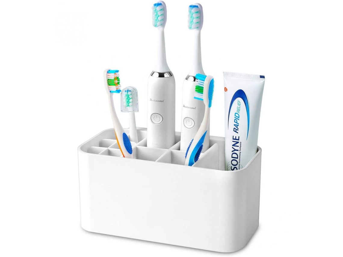 EIOORORRIY Suporte Para Escovas De Dentes Elétricas prático E Fácil De Limpar