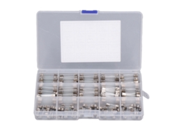 Kit de 150 Fusíveis de Vidro Assortidos S/MARCA