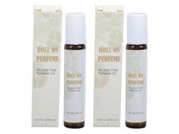2 Unidades De Perfume Roll-on Feminino Aceite 10ml