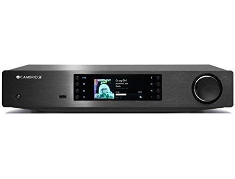 Leitor Audio Rede CAMBRIDGE AUDIO CXNV2B Preto — Formatos: ALAC, WAV, FLAC, AIFF, DSD, WMA, MP3, AAC, HE ACC, AAC+, OGG Vorbis