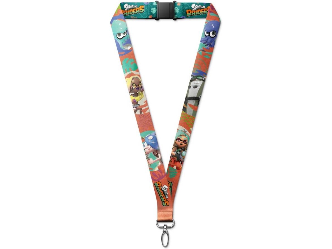 Brinde Lanyard Splatoon Raiders 