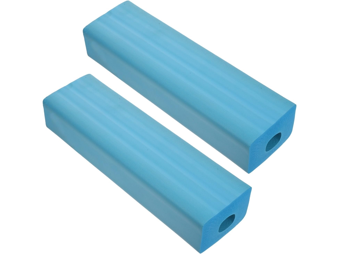Protetor De Barra Levantamento Terra , 2 Peças, Azul-verde, 42x12x9