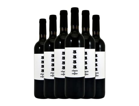 Vinho CUATRO MIL CEPAS Cinco de Copas Tempranillo Toro Carvalho (0.75 L - 6 Unidades)
