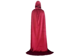 Fasst Capa com Capuz Unissex de Veludo Longo para Fantasias de Halloween e Cosplay