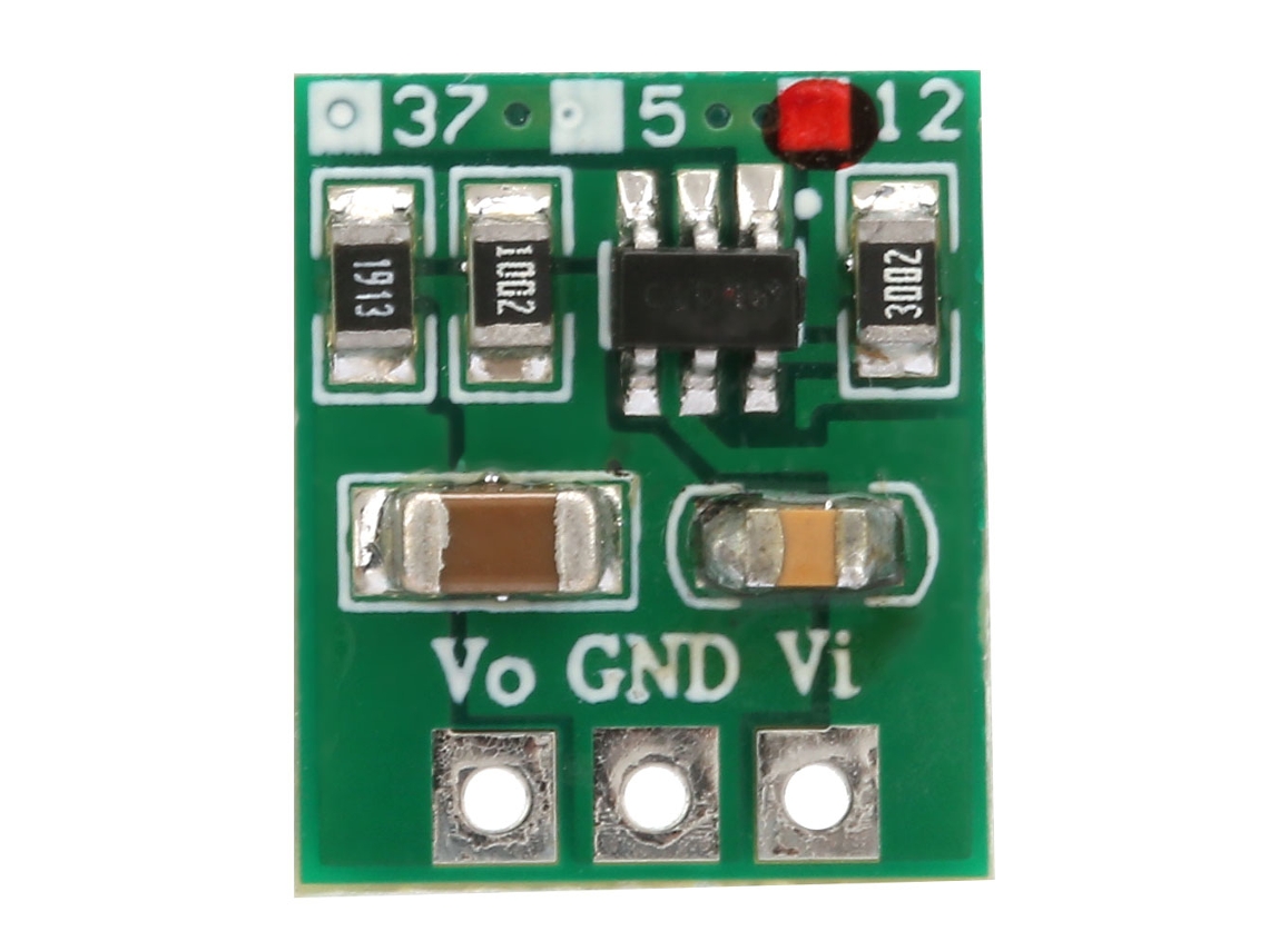 Conversor Dc dc Boost 6w 2.6-6v para 3.7v 5v 12v Hkj