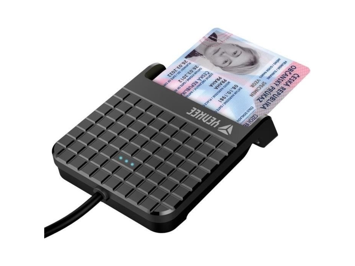Leitor De Cartão Com Chip Yenkee Ycr 101