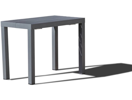Mesa de Jardim CONCEPT U Olhao 2-12 Lugares (Cinzento - Alumínio - 316x100x75 cm)