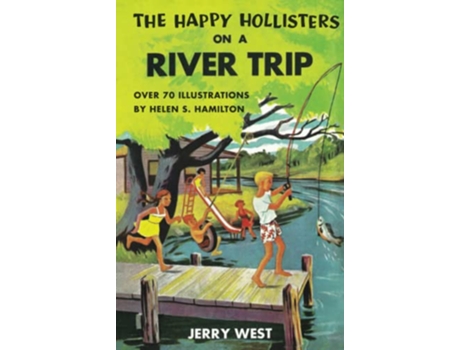 Livro The Happy Hollisters On A River Trip de Jerry West (Inglês - Capa Dura)