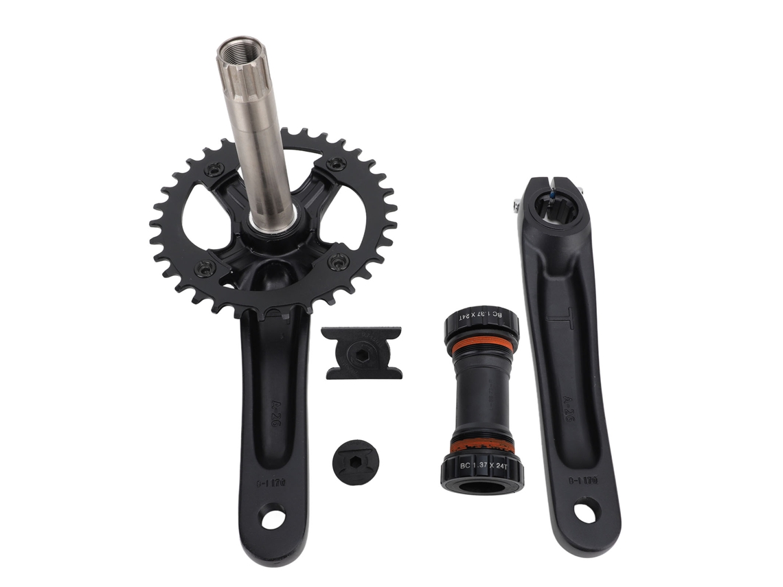 2026altiro-conjunto De Bieletas De Bicicleta Mtb De Aluminio Hueco Integrado Con Piñón 34t Y Cojinete Inferior