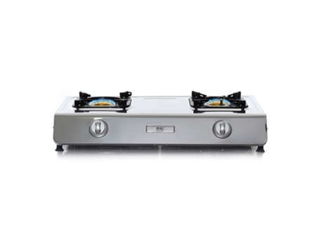 Nj Ngb-200 Fogão A Gás Portátil - Fogão De Acampamento A Gás De Petróleo Liquefeito (gpl) De 2 Bocas, 7,2 Kw