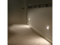 Luz com Sensor de Movimento para Corredor, Escadas, Cozinha, Sala de Estar, Pacote com 2 Unidades BRILVIBERA