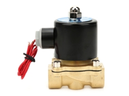 Válvula Solenoide Normally Closed Latão G1/2 Bspp 2w160-15 24v Para Água Ar Óleo
