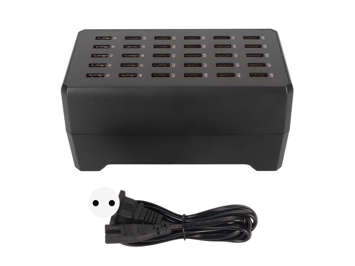 Estação De Carregamento Usb 150 W 1 A A 2,4 A, Hub De Carregamento Rápido Com 30 Portas E Reconhecimento De Carregamento Inteligente Para Viagens, Reu