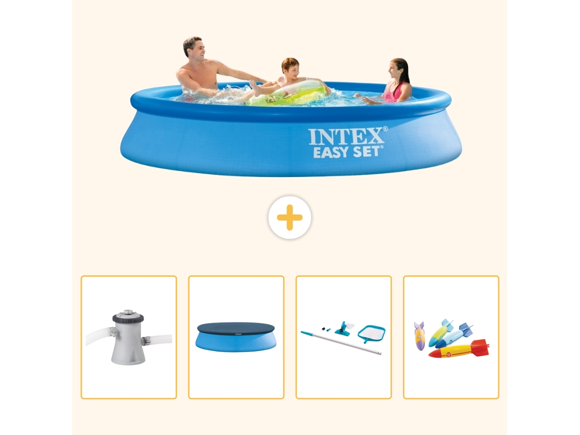 Intex Piscina Easy Set Redonda - 305x61 Cm - 5-peças S299