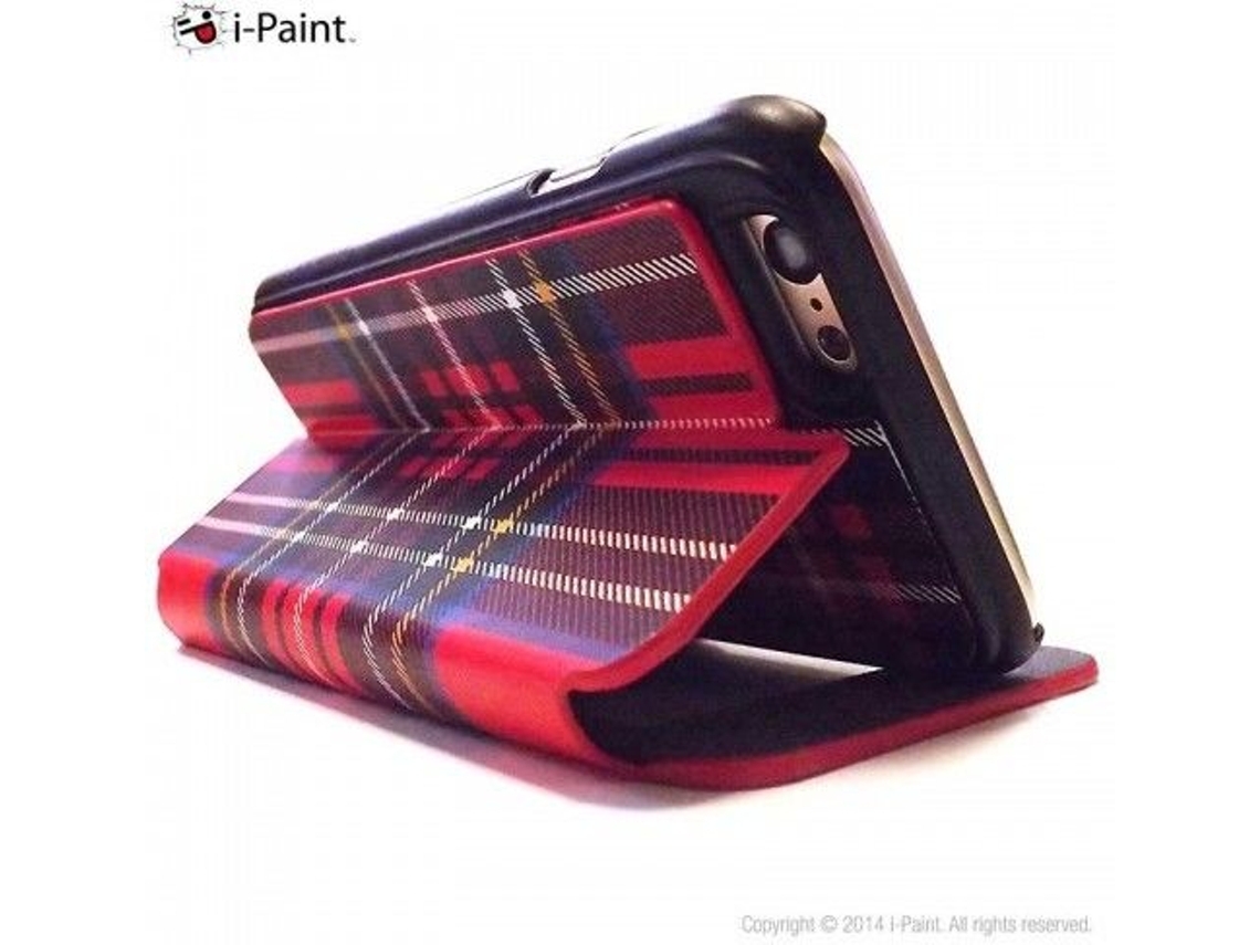 Capa iPhone 6, 6s, 7, 8 I-PAINT Double Case Vermelho (Outlet Caixa Aberta)